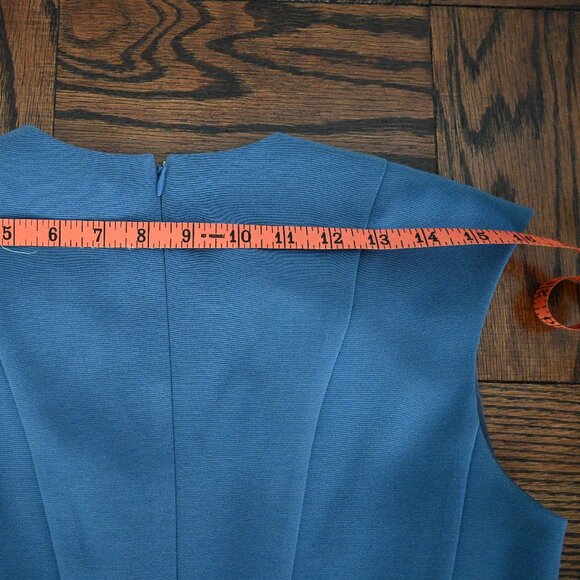 Brooks Brothers Suiting Dress – Medium/Slate Blue – Size 4 - Picture 8 of 13